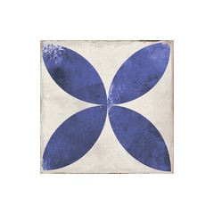 Daroca Blue 15x15 cm padlólap matt