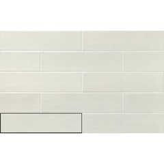 Acquarella white 7,5x30 cm matt fali csempe