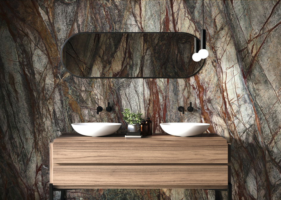 Ape, Forest Green Marble