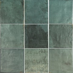 Tennessee green 13,8x13,8 cm szatén fali csempe