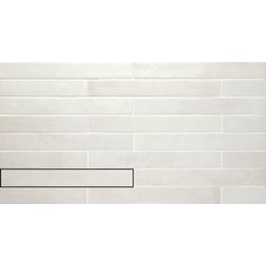 Sorbetto white 3,7x31 cm matt padlólap