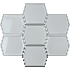 Frame grey 12,5x15 cm fényes fali csempe