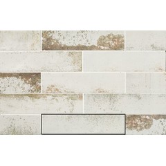 Magnetism white 6,3x25 cm matt fali csempe