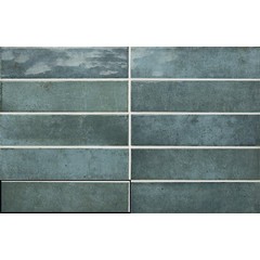 Ecstasy turquoise 5x20 cm fényes fali csempe