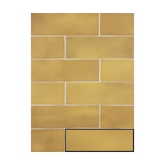 Ispal honey 6,5x20 cm matt fali csempe