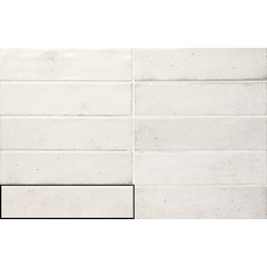 Ecstasy white 5x20 cm fényes fali csempe